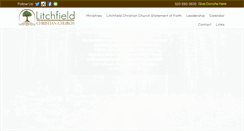 Desktop Screenshot of litchfieldchristian.com